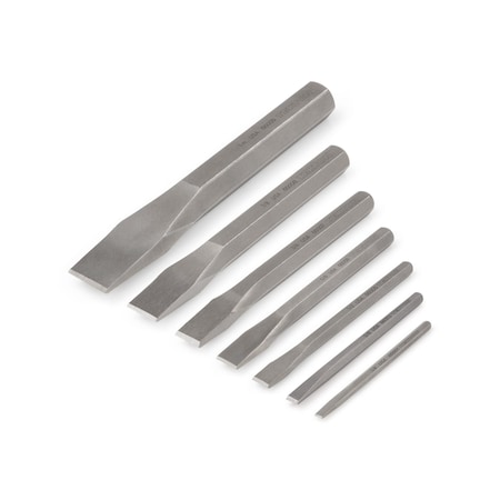 Cold Chisel Set, 7-Piece (1/4-1 In.)